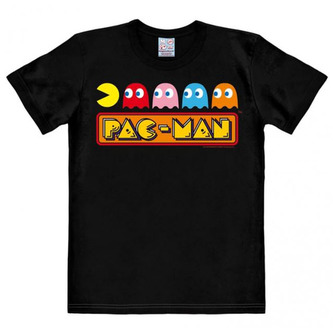 Pánské tričko Pac-Man: Chase (L) černé