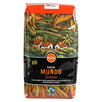 Eza Bio zrnková káva Mundo espresso, 500 g