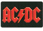Podložka na jídelní stůl AC/DC: Logo (23 cm x 14 cm) plastová