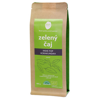 Fairobchod Bio zelený čaj Indie FOP Korakundah, větší balení Hmotnost: 200 g