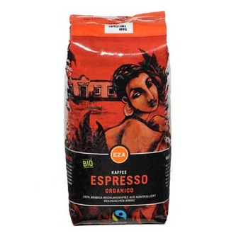 Eza Bio zrnková káva Organico Espresso, 1000 g