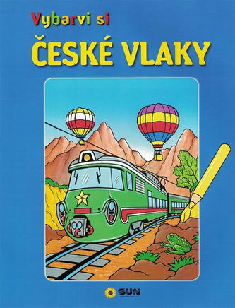 České vlaky - Vybarvi si