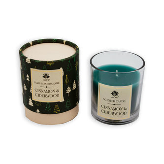 Arôme Svíčka 120 g, v papírové tubě, Skořice a cedrové dřevo