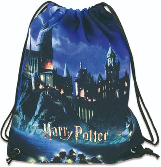 Batoh pytlík gym bag Harry Potter: Hogwars At Night (35 x 46 cm)