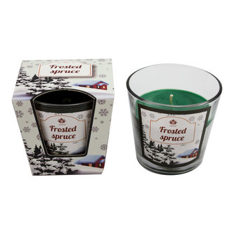 Arôme Svíčka 120 g, ve skle, Ojíněný smrk