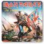 Tácek pod sklenici Iron Maiden: The Trooper (10 x 10 cm) korek