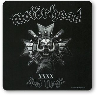 Tácek pod sklenici Motörhead: Bad Magic (10 x 10 cm) korek
