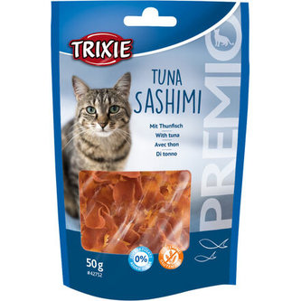 PREMIO Tuna Sashimi - jemné plátky s tuňákem, 50g - DOPRODEJ