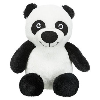 Panda, plyšová hračka pro psy, se zvukem, 26cm