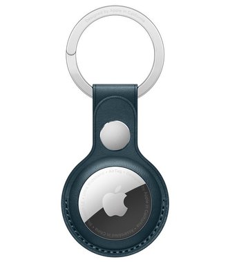 Apple AirTag Leather Key Ring - kožená klíčenka modrá