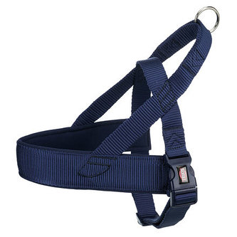 Postroj PREMIUM Norwegian - indigo - L-XL:hruď:68-88cm/50mm