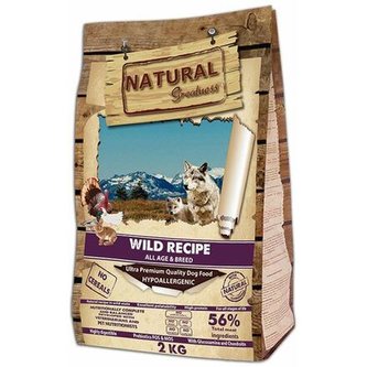 Natural Greatness Wild Recipe All B./kachna,krůta,kuře/ 2 kg