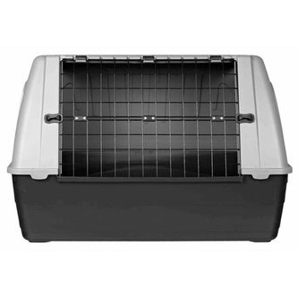 Transportní box JOURNEY, M: 88 x 58 x 51 cm, černá/šedá