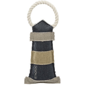 BE NORDIC maják se zvukem, tkanina/lano, 29cm