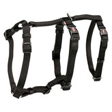 Nylonový postroj STAY (proti úniku) - S-M:hruď:40-65cm/15mm