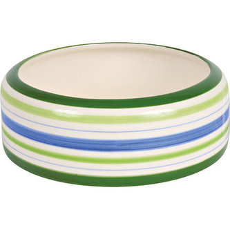 Keramická miska proužkovaná pro králíky 500 ml/16 cm