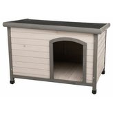 Natura bouda pro psa s rovnou střechou M-L 104 x 72 x 68 cm, šedá