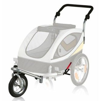 Přední kolo a držadlo k vozíku 12807, konverze na běhání - DOPRODEJ