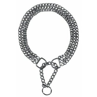 Polostahovací obojek trojřadý - L-XL:60cm/2,5mm