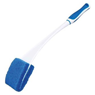 Akvarijní houba oboustranná, na čištění skel a pozadí 45 cm - DOPRODEJ