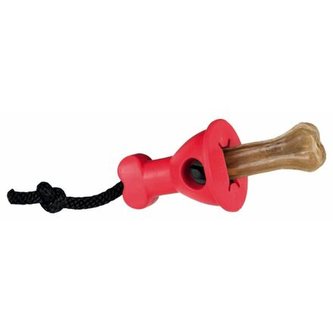 BONEGUARD držák na žvýkací kost, přírodní guma DOPRODEJ - 10 x 13 cm