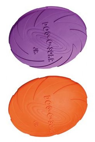 Létající talíř přírodní guma mini 15cm TRIXIE