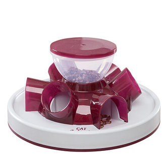 Cat Activity Tunnel Feeder - krmítko s tunýlky, ø 28 × 14 cm
