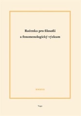 Ročenka pro filosofii a fenomenologický výzkum 2017