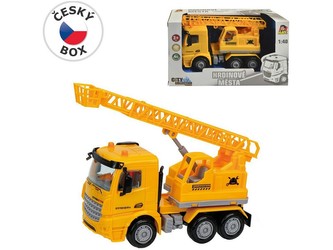 Auto stavební na setrvačník, 16 cm