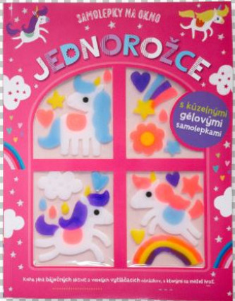 Samolepky na okná Jednorožce
