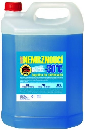 Kapalina do ostřikovačů nemrznoucí 5 l (do -30°C)