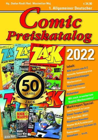 Comic Preiskatalog 2022 SC