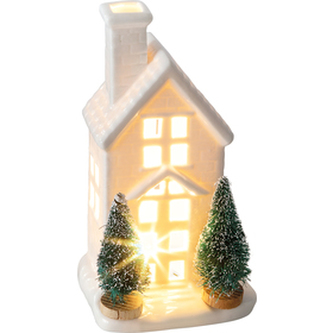 PORCELÁNOVÝ DOMEK s LED 14,8 cm RETLUX RXL 392