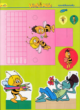 Vystřihovánky Včelka Mája