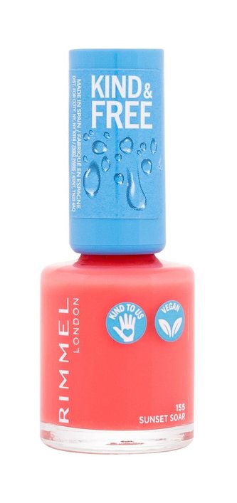 Rimmel Lak na nehty Kind & Free 8 ml Odstín 155 Orange woman