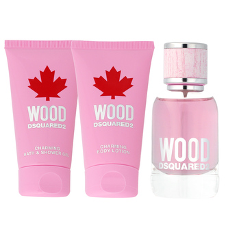 Dsquared2 Wood for Her EDT 50 ml + SG 50 ml + BL 50 ml W