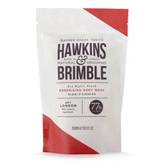 Hawkins & Brimble Osvěžující sprchový gel - náhradní náplň (Body Wash Pouch) 300 ml man