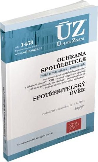 ÚZ 1453 Ochrana spotřebitele, spotřebitelský úvěr, požadavky na výrobky, ČOI