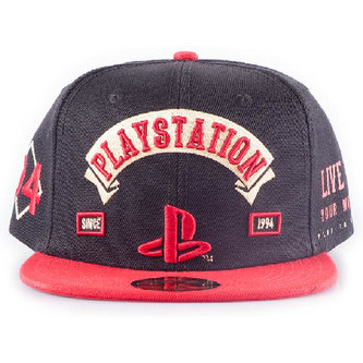 Kšiltovka Playstation: Biker (nastavitelná)