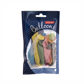 Balónek latex pastel mix 10 ks 27 cm