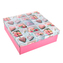 Krabice dárková papír ROSE 20x20x8 cm