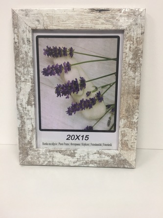 Fotorámeček dřevo RETRO 15x20 cm