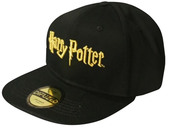 Kšiltovka Harry Potter: Logo (nastavitelná) černá bavlna