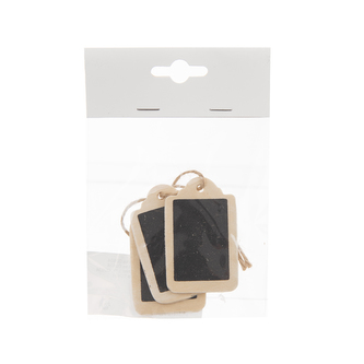 Jmenovka dřevo sada