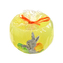 Svíčka-lampion žlutá velikonoční zajíček pr. 12 cm