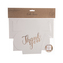 Krabička dárková ,,THANK YOU,, 10 ks 14x9x14 cm