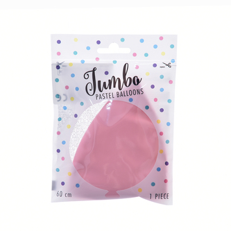 Balónek latex pastel růžový pr. 60 cm