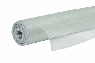 Organza stříbrná 36x910 cm