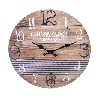 Hodiny nástěnné dřevo London pr. 34 cm