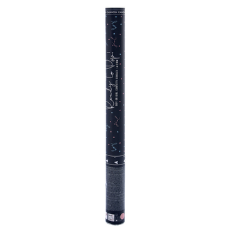 Konfety vystřelovací GIRL růžové 60 cm